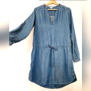 PAIGE Blue Denim Mini Dress